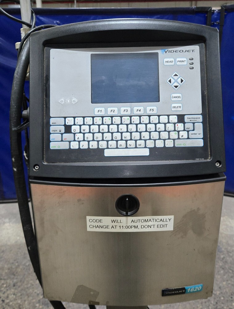 VIDEOJET 1620 CONTINUOUS INKJET PRINTER USED