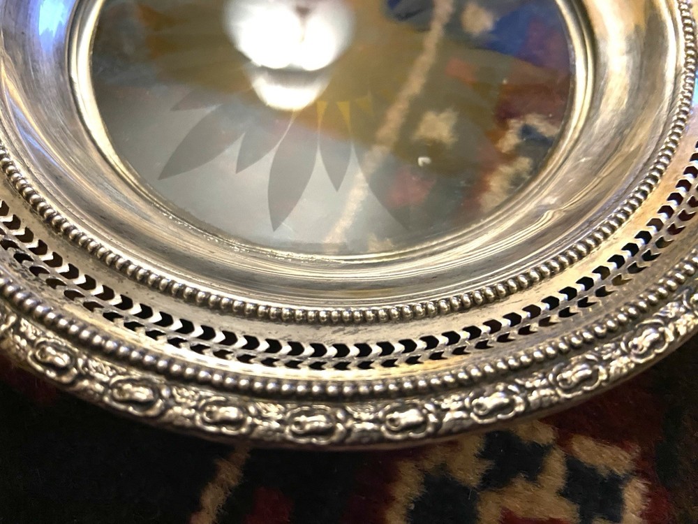 Tiffany&co Sterling Silver Coaster Dish