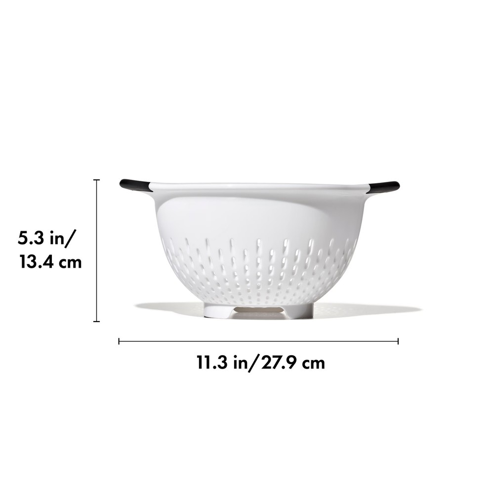 OXO Softworks Plastic Colander, White