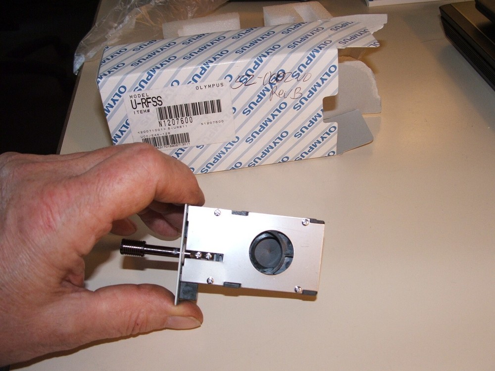 Olympus Microscope Rectangular Field Stop - Adjustable
