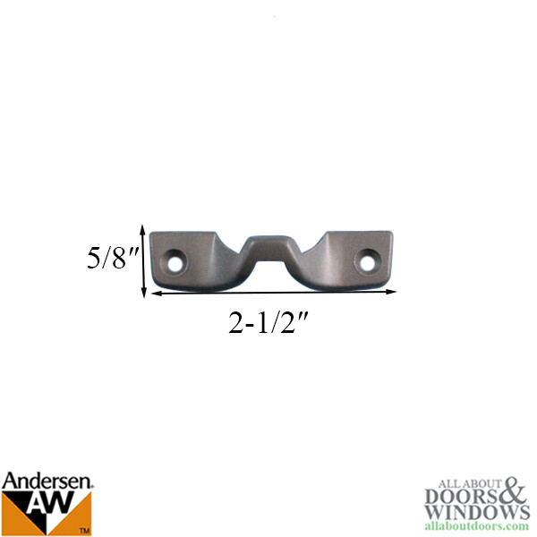Andersen Sash Lock Keeper For Narroline Double Hung Windows Sash Lock Keeper