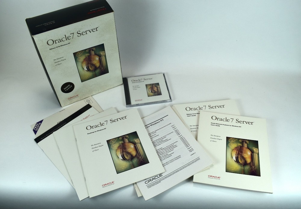 Oracle 7 Server Release 7.2 for Windows NT