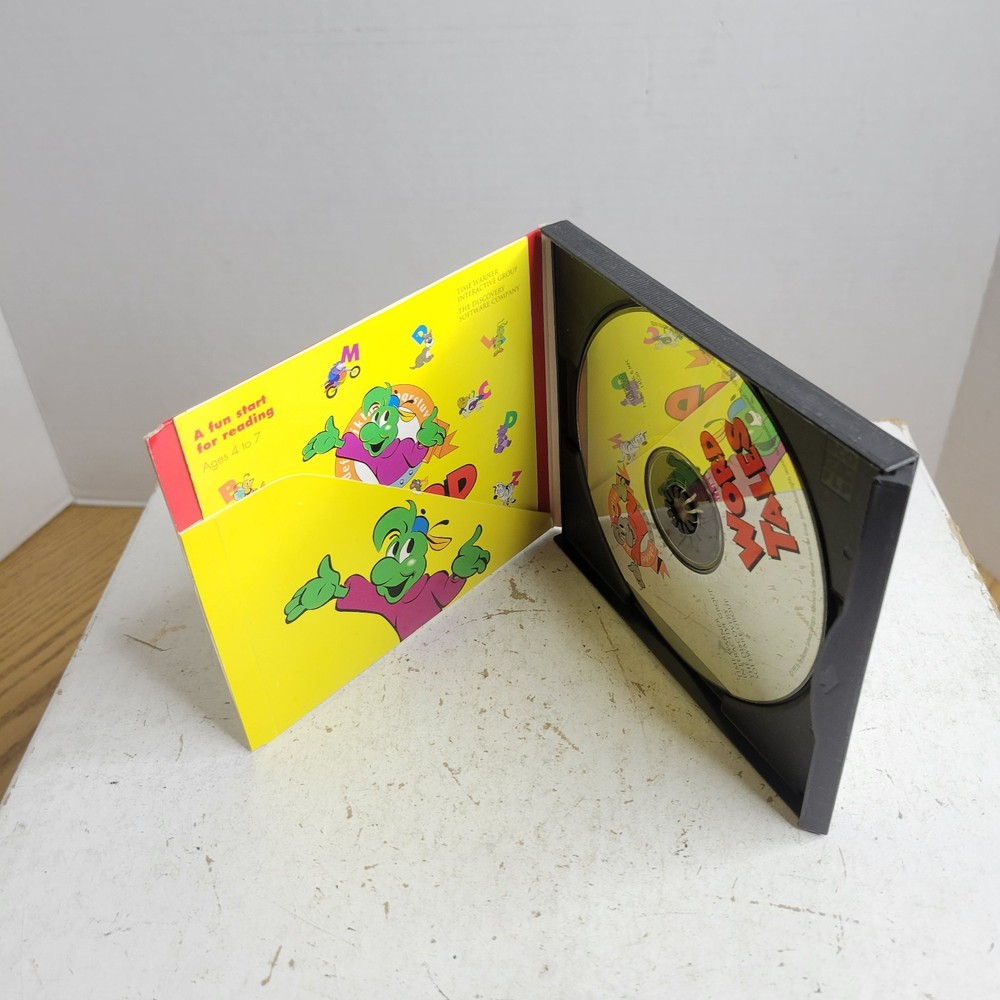 Word Tales CD-ROM Windows 3.1 Mac OS 6 Interactive Reading Learn Software