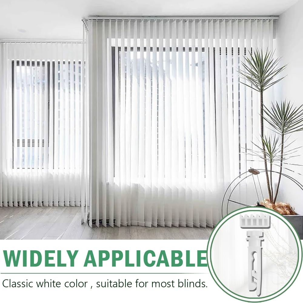 Vertical Blinds Replacement Stem and Gear, 12 Sets, Durable, Easy Install