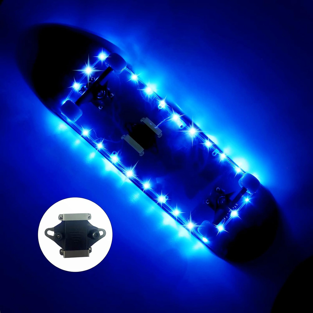 LED Skateboard Light, Remote Control Skateboard Light, Longboard Light,Shortboar