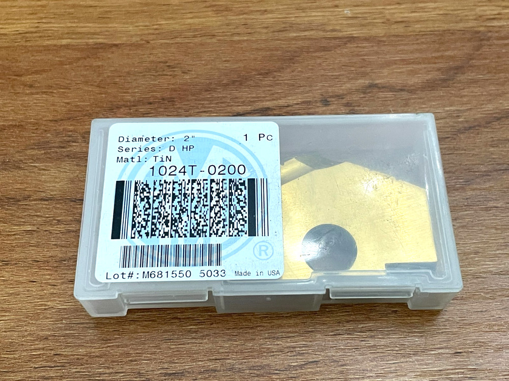 High Performance Allied Spade Insert 2.0" DIA TiN Coated 1024T-0200