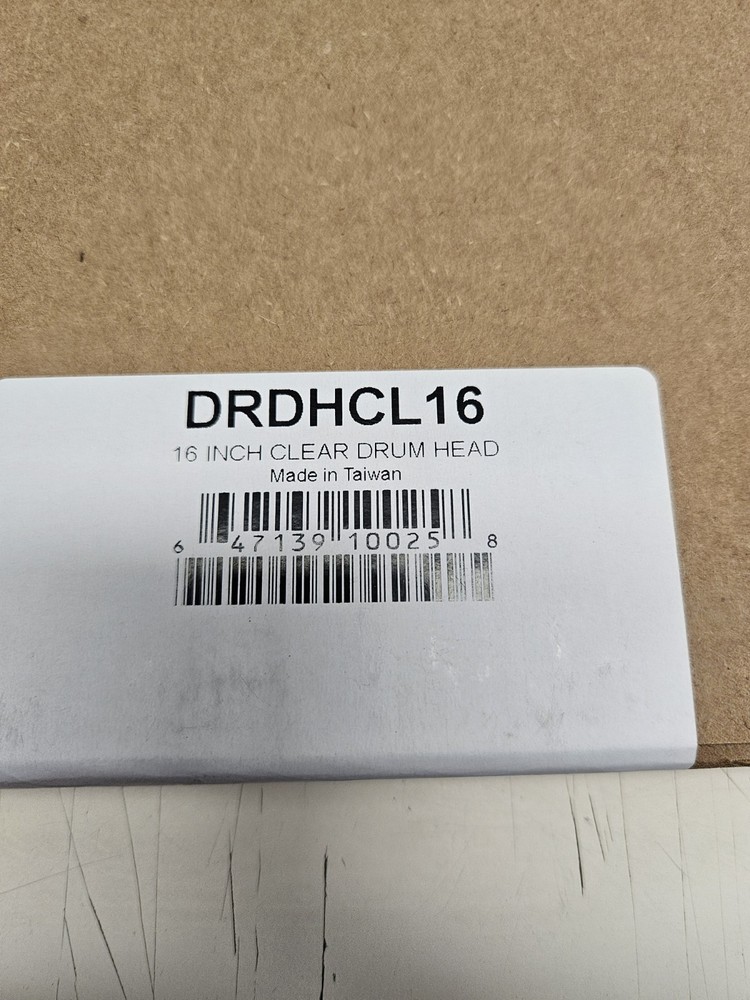 DW Clear Drumhead 16"