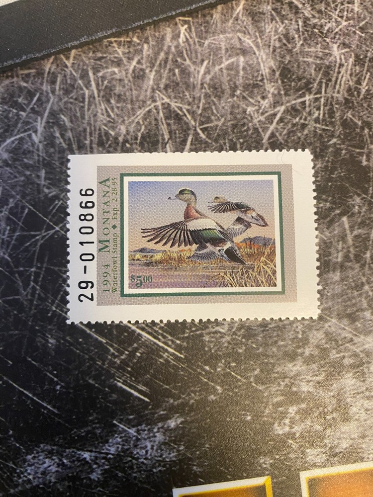 1994 Montana State Duck Stamp,