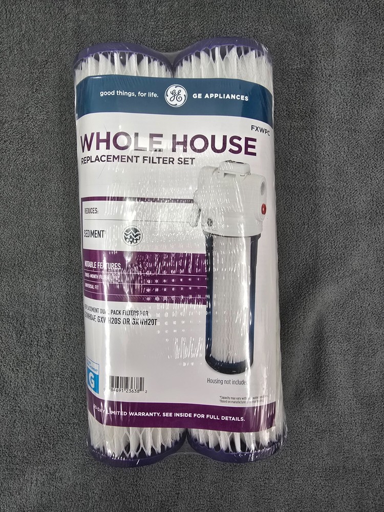 GE Universal Whole House Replacement Water Filter Cartridge (2-Pack)
