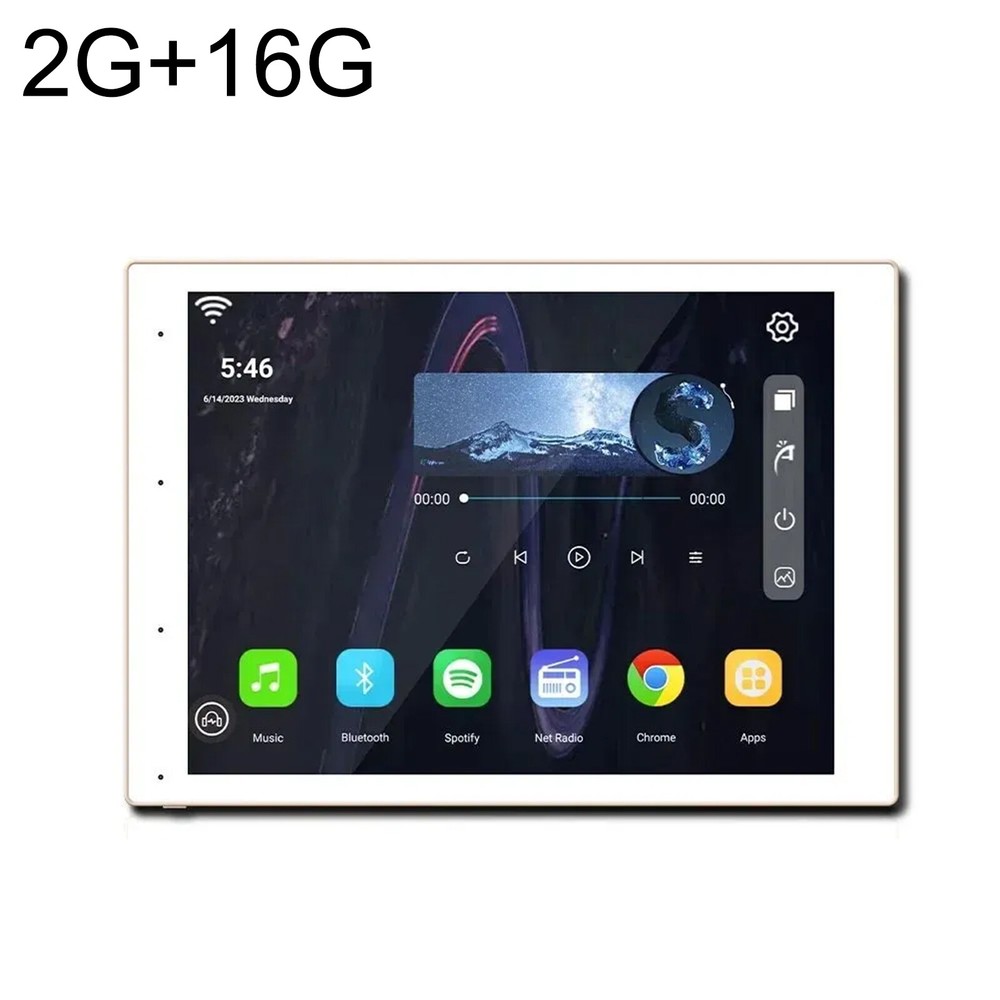 Smart Bluetooth Wall Amplifier Music Panel 8inch Touch Screen Stereo Home Audio