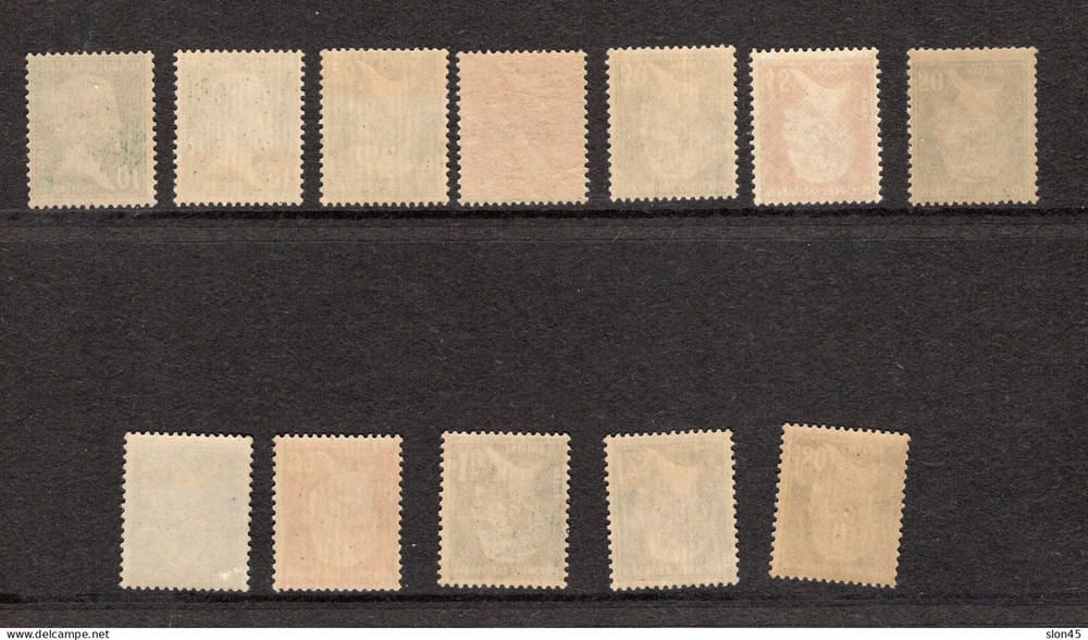 France 1923 Pasteut Penn full set MNH 17178