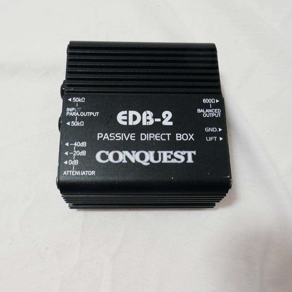 Whirlwind EDB-2 Connect Series Passive Direct Box Conquest