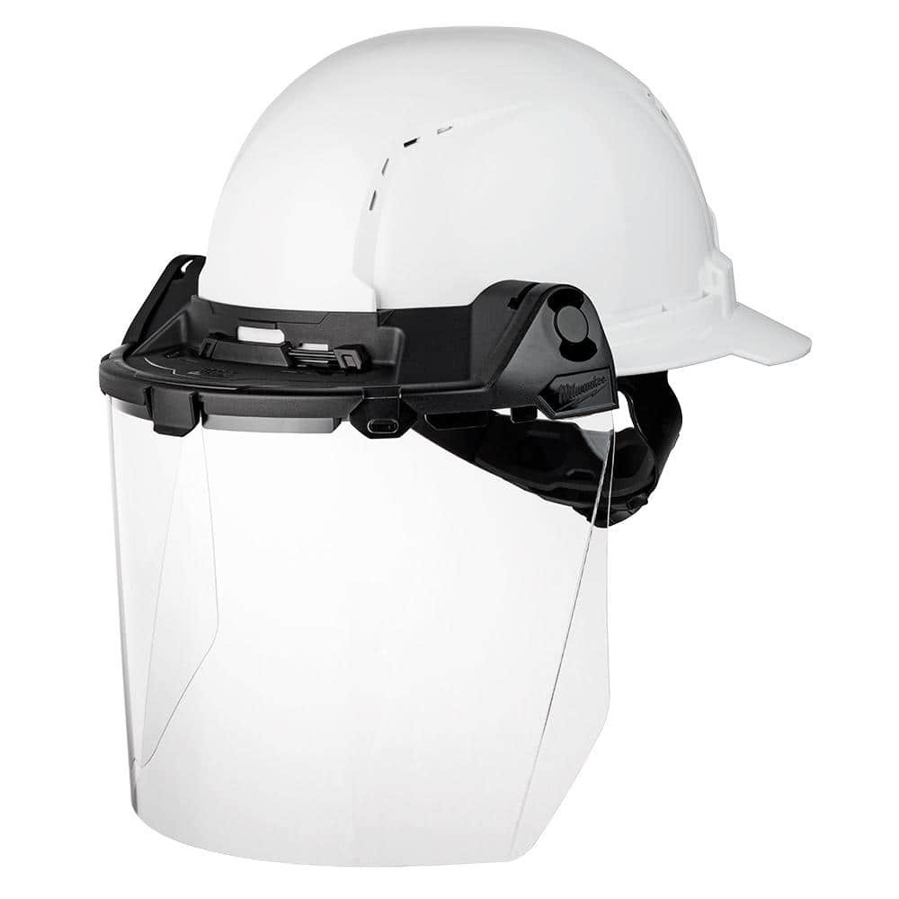 BOLT Clear Uncoated Lens Task Full Face Shield NEW