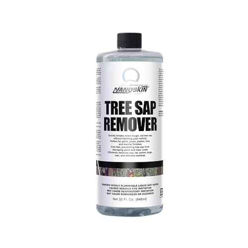 NanoSkin Tree Sap Remover 32 Oz. Instant, Safe Car Detailing Solution,Optimized