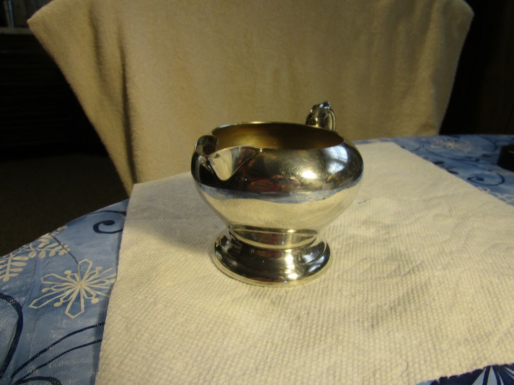 VINTAGE~ [Silverplated ON Copper]~ Creamer Pitcher~~+MAKER MARKS!!!