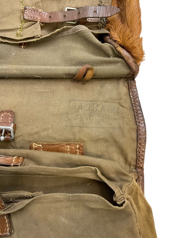 WW2 German Tornister Pack RAD Marked 1938 Dated
