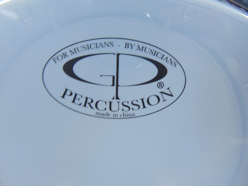 GP Percussion 14" Snare Drum Chrome Stand Bag Backpack Student Practice
