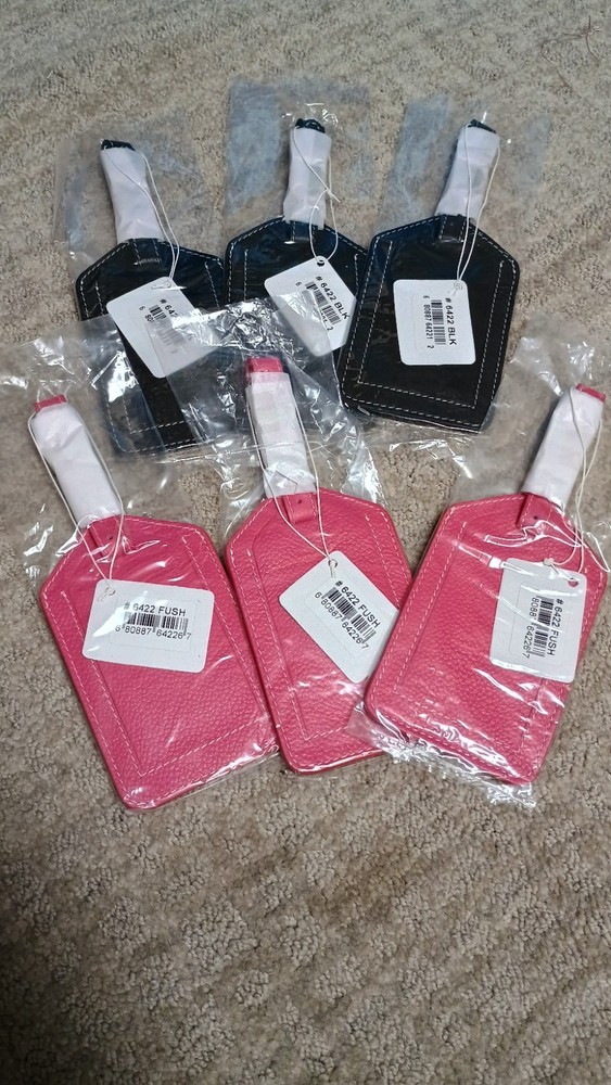 Leather Luggage Tag Bundle