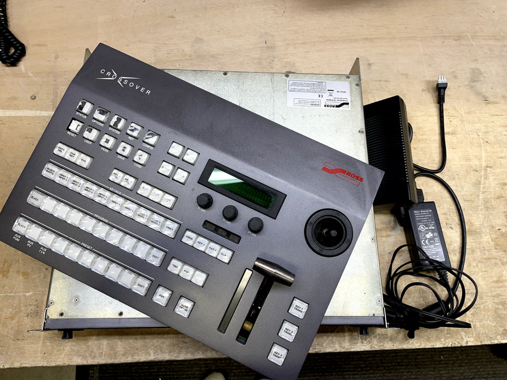 Ross Crossover 12 (12-Input Switcher Frame and panel)