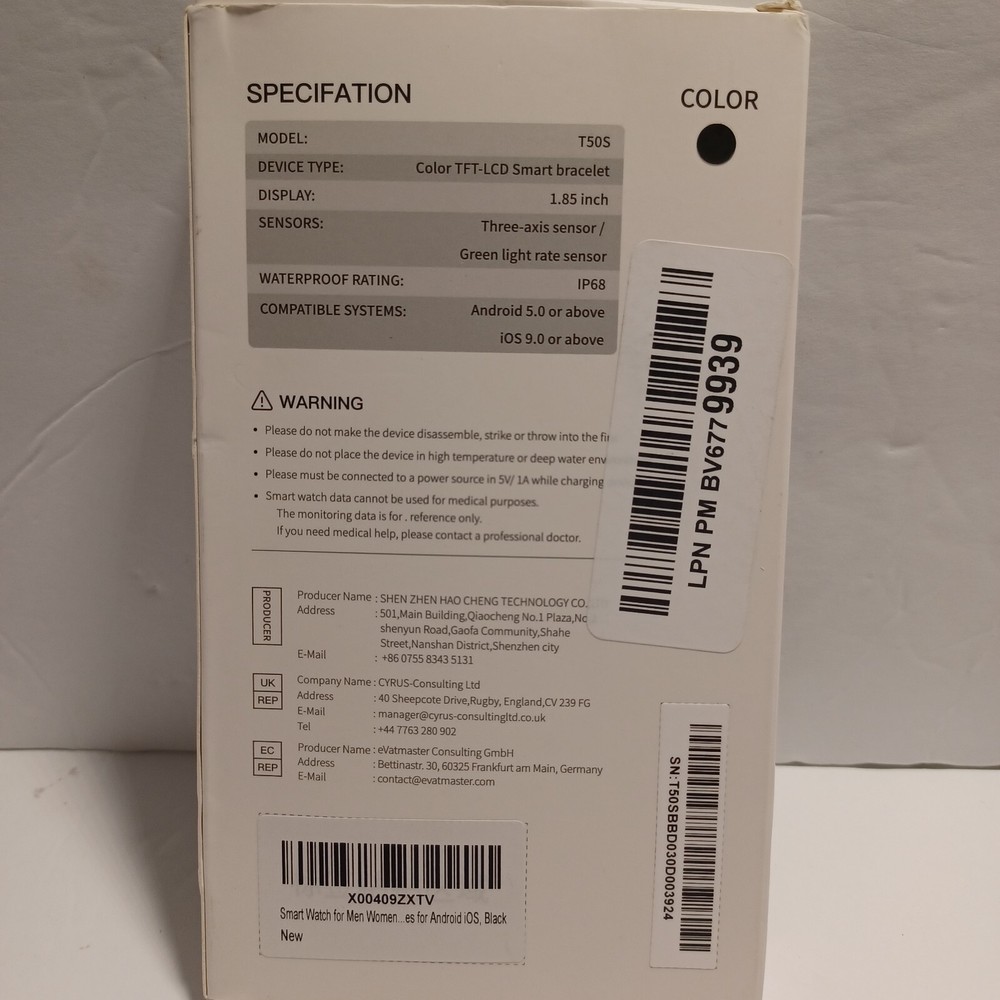 Donerton Smart Watch