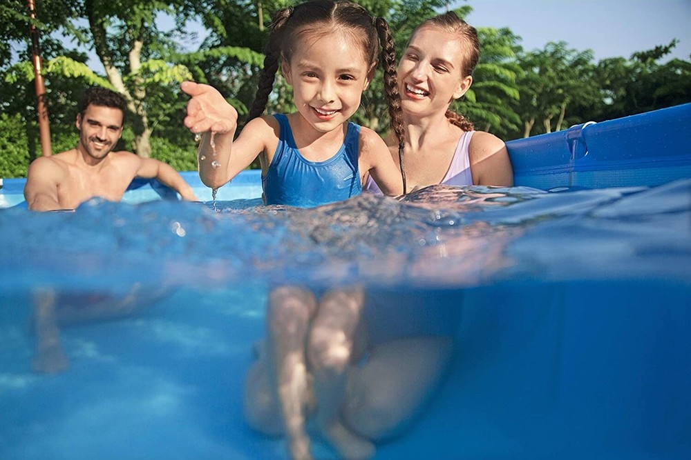 Steel Pro Deluxe Splash Frame Pool
