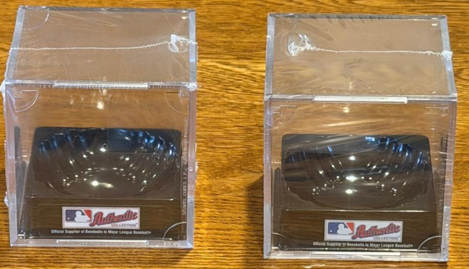 NEW 2-Major League Baseball Ball Holders MLB