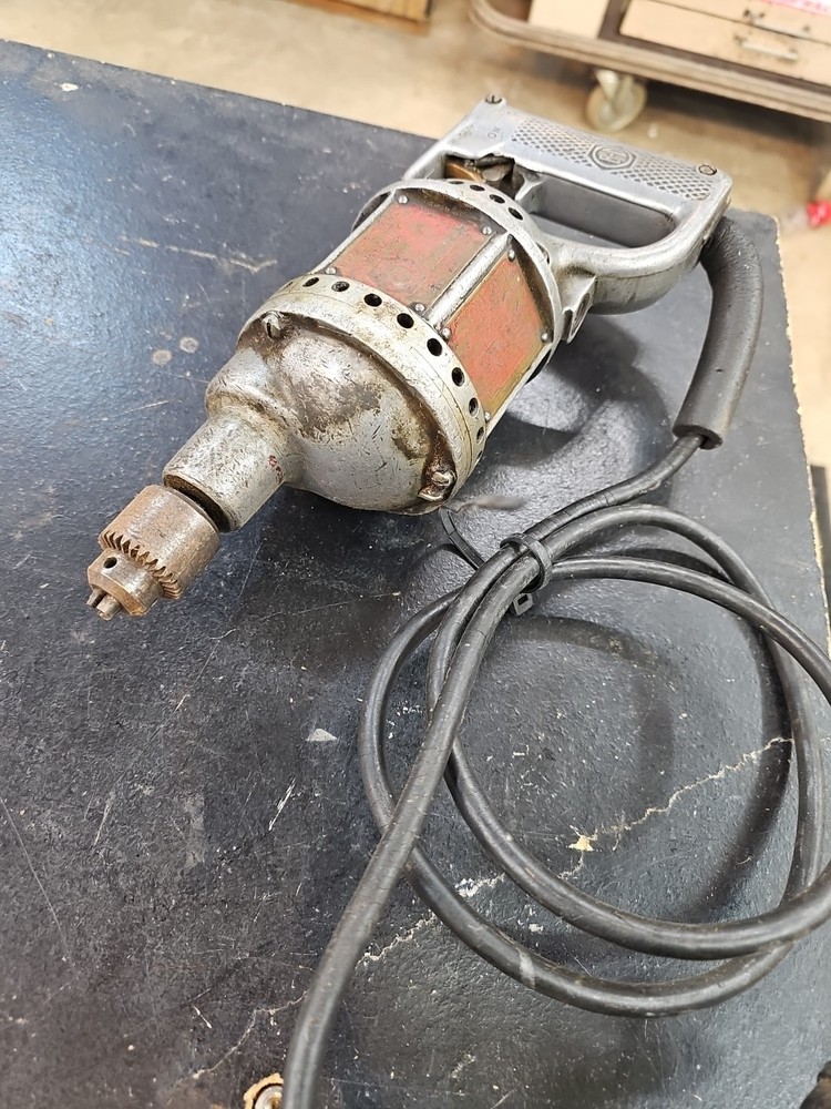 Vintage Black & Decker Electric Drill. Works!