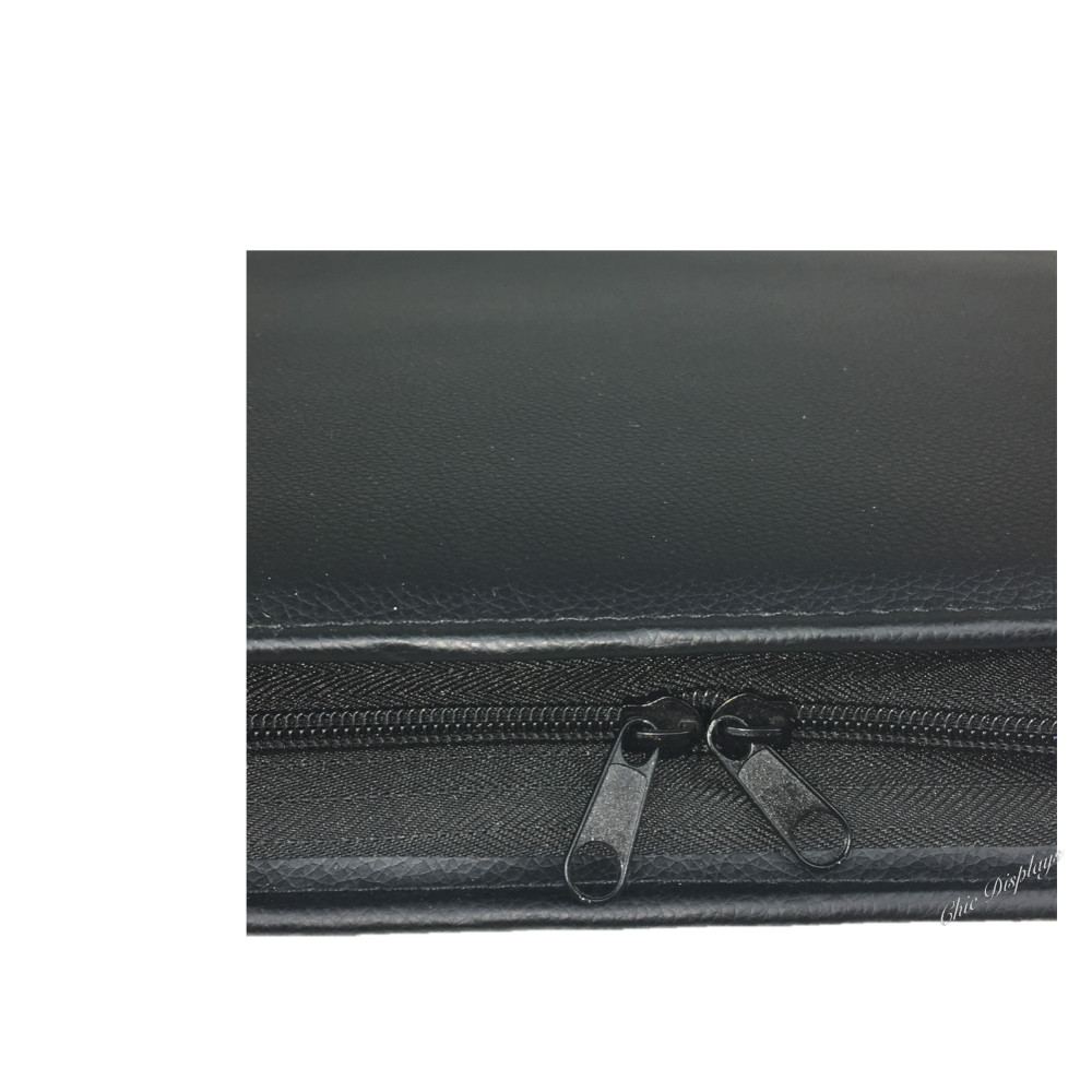 Black Jewelry Ring Case Ring Organizer Case Portfolio Case Ring Travel BlackCase