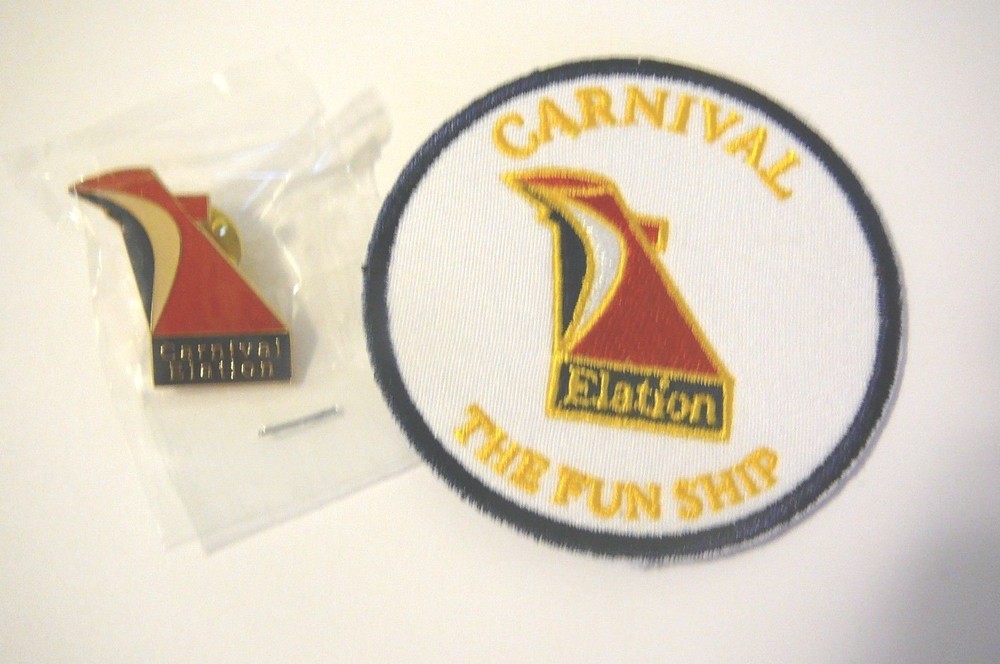 CARNIVAL CRUISE LINES ELATION LAPEL HAT FUNNEL PIN