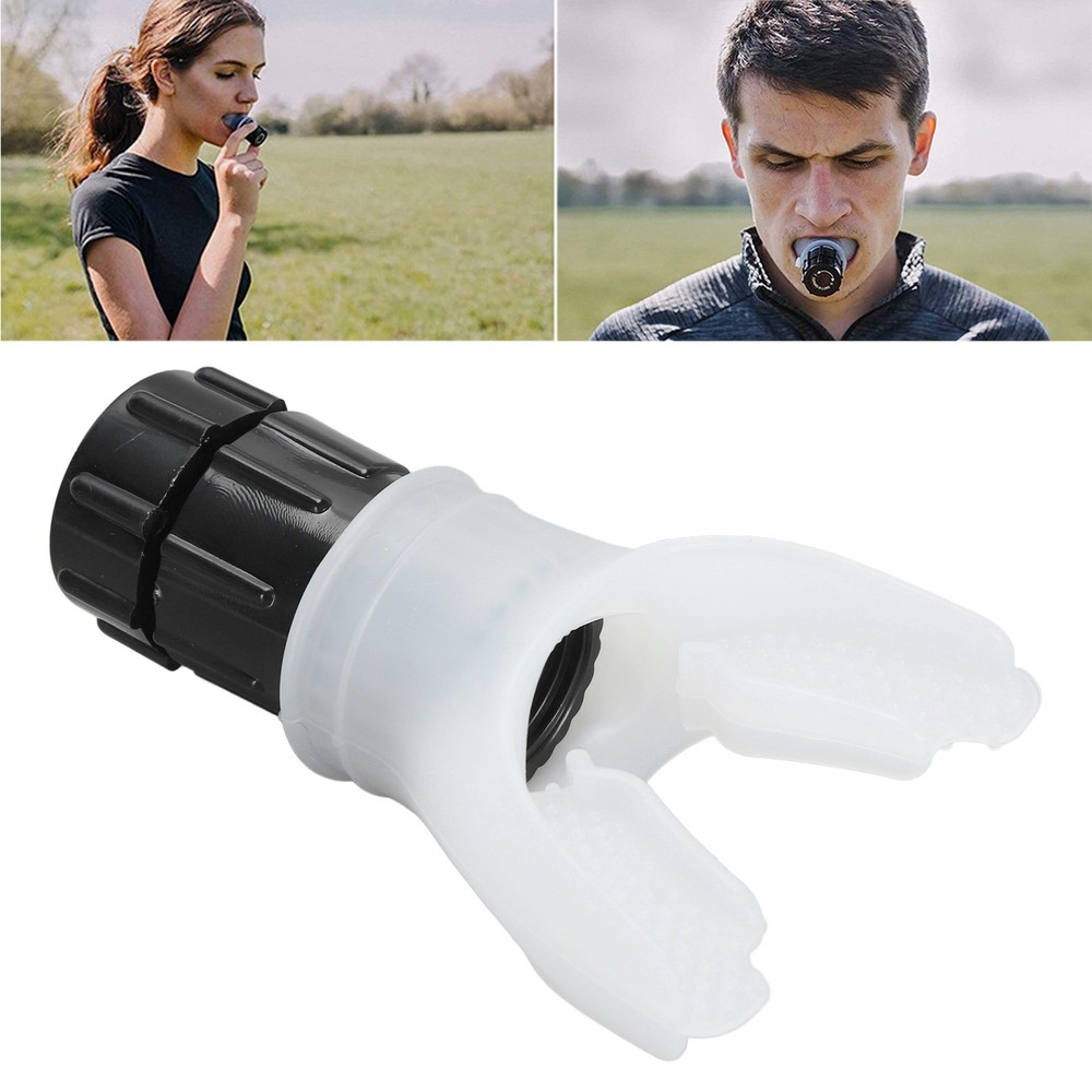 Breathing Exerciser Trainer Improve Lung Capacity Reduce Pressure Adjustable