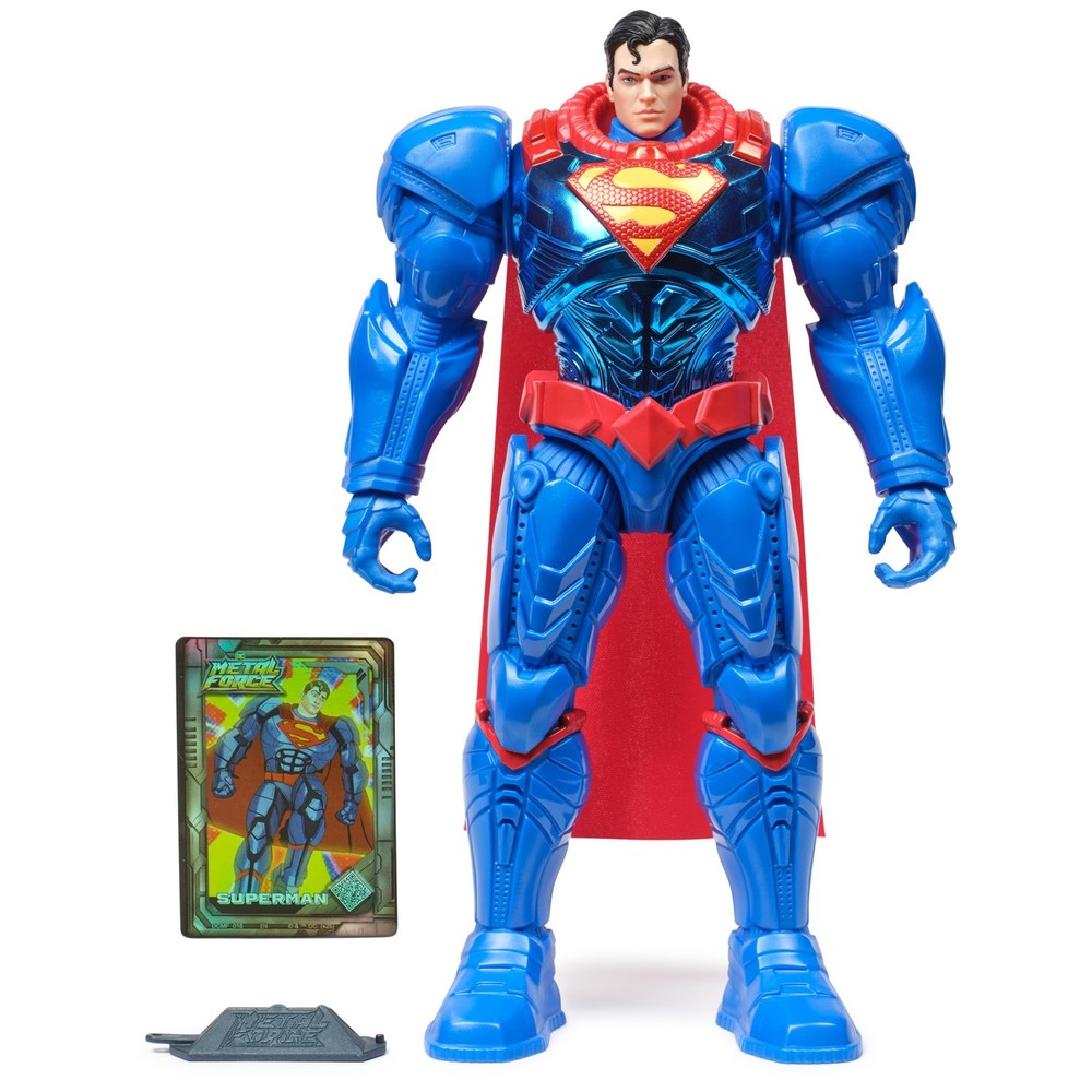 DC Comics, Metal Force Superman Action Figure, One Size, Multicolor