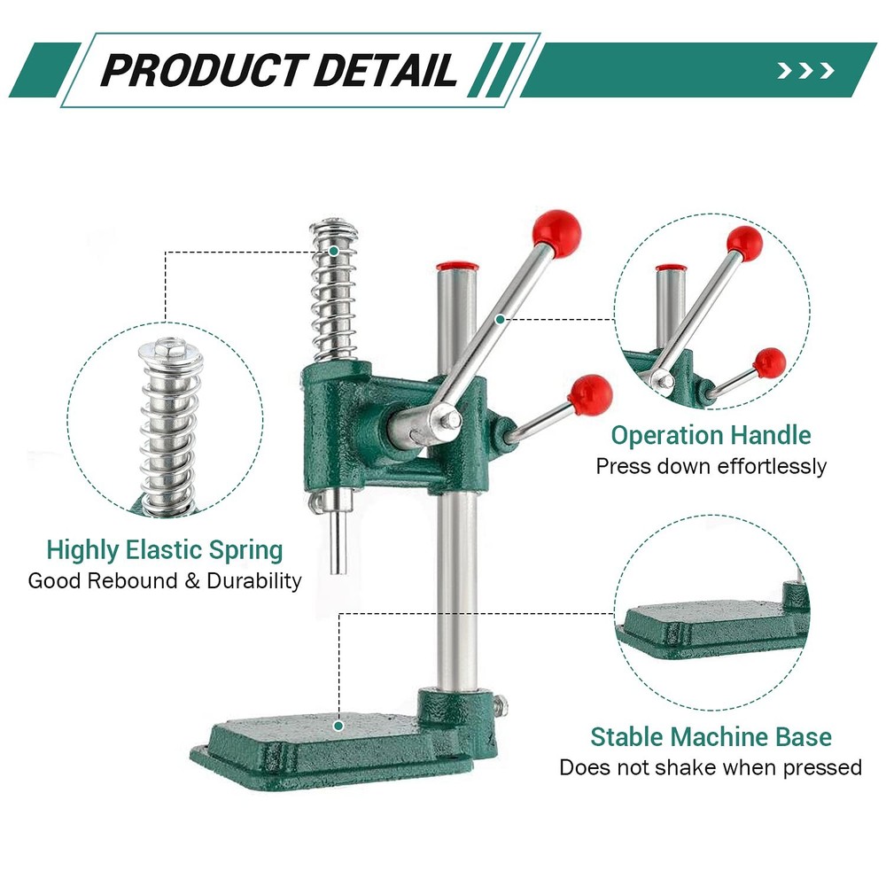 Fabric Button Maker Machine,Button Maker Handmade Fabric Covered Button DIY T...