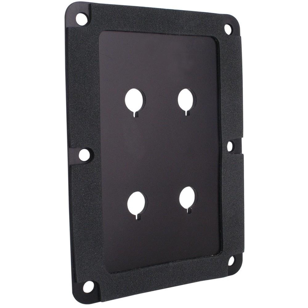 Dayton Audio DBPP-BK Double Binding Post Plate Black Anodize