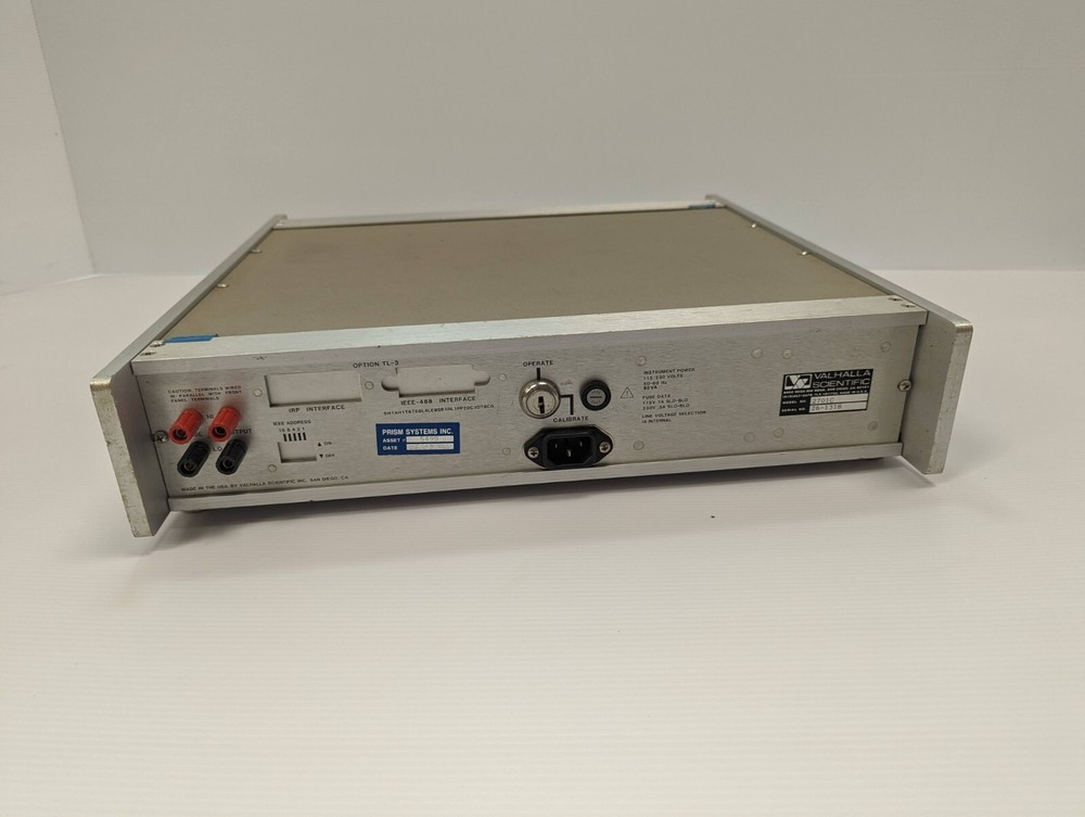 Valhalla Scientific 2701C Programmable Precision DC Voltage/Current Standard