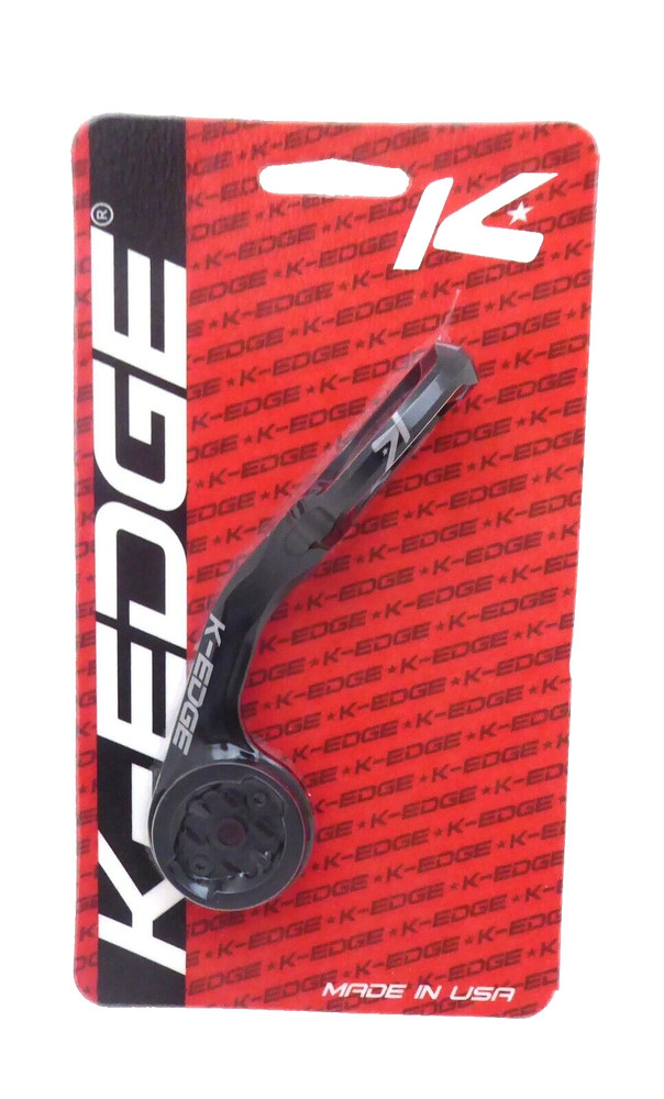 K-EDGE Garmin MAX XL Computer Mount - 35.0mm, Black Anodize