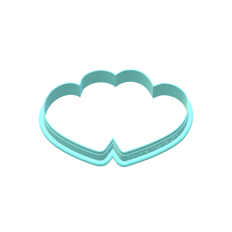 Double Hearts Cookie Cutters