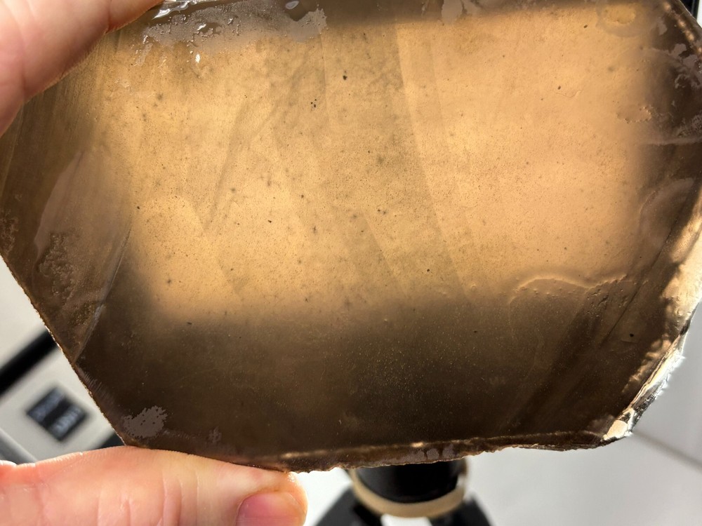 Black Obsidian Slab Lapidary Cabbing Knapping Combo ship avail