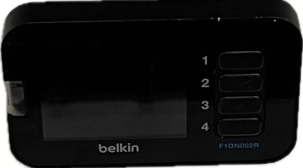 KVM Switch Advanced Secure LCD Desktop Controller Belkin F1DN002R