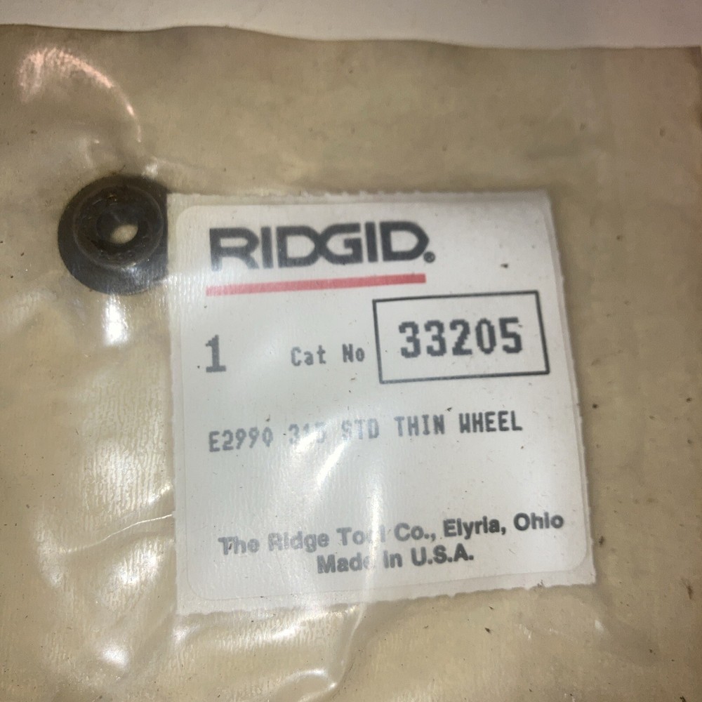 Ridgid 33205 Cutter Wheel