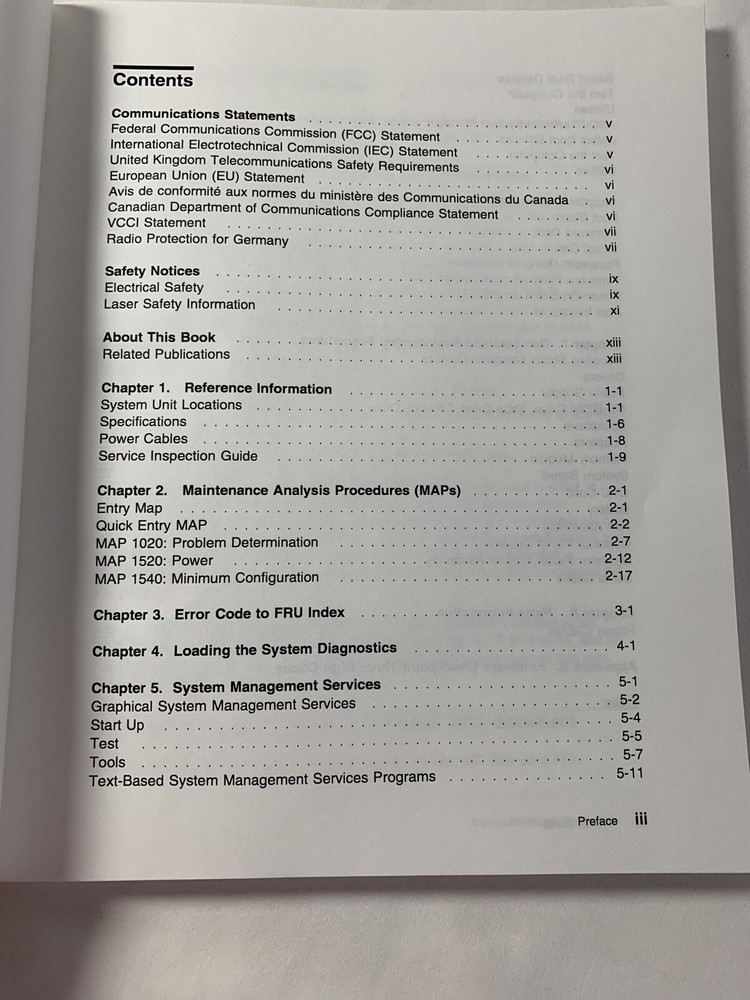 1996 IBM 25F/2 Service Guide