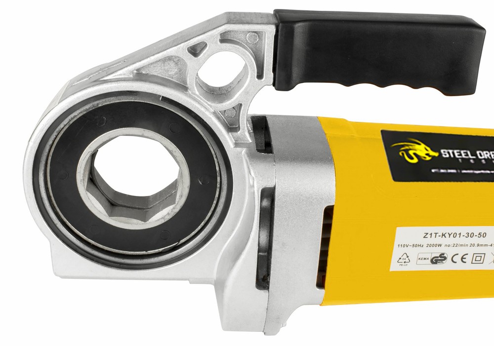 Steel Dragon Tools® 550 Portable Hand Held Pipe Threader Threading Machine