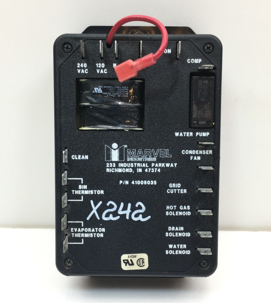 Marvel Ice Machine Electronic Control 41006035 used #X242