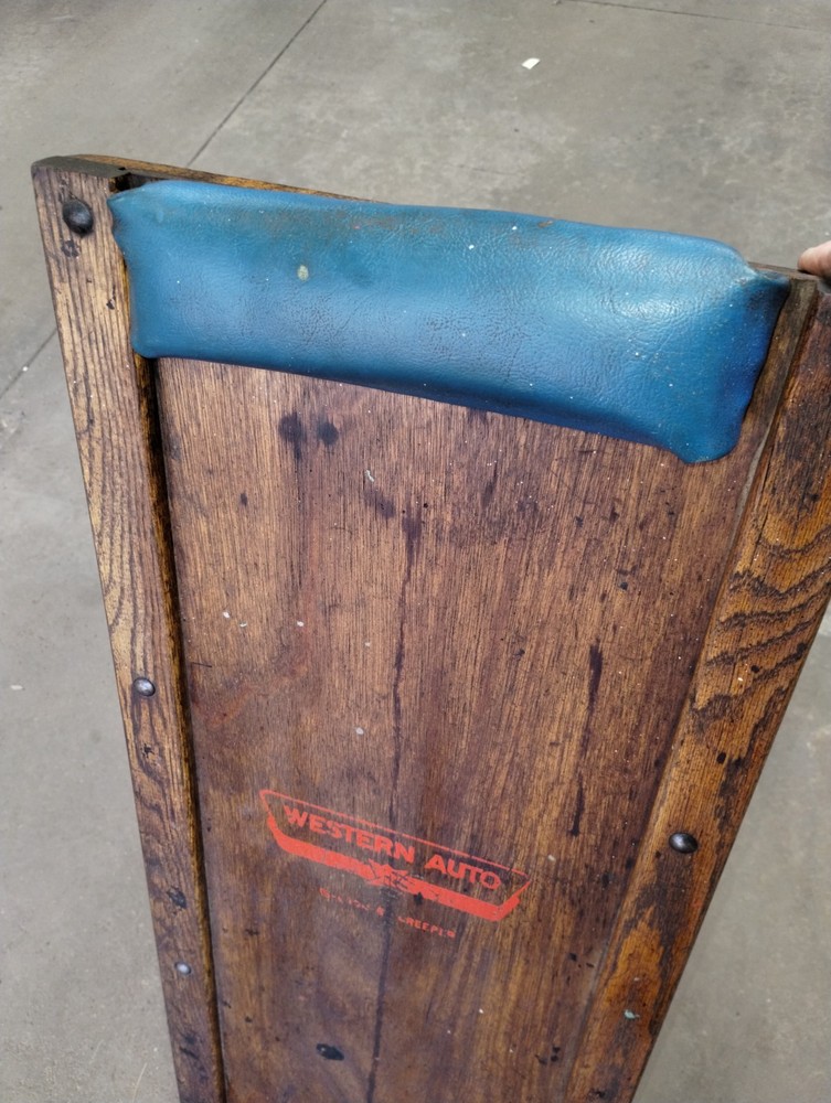 Vintage Western Auto Creeper