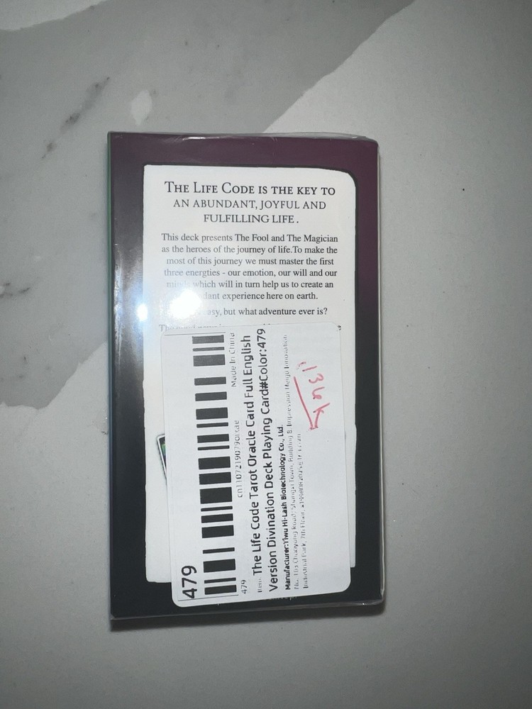 The Life Code Tarot Card Deck - Everything is Energy