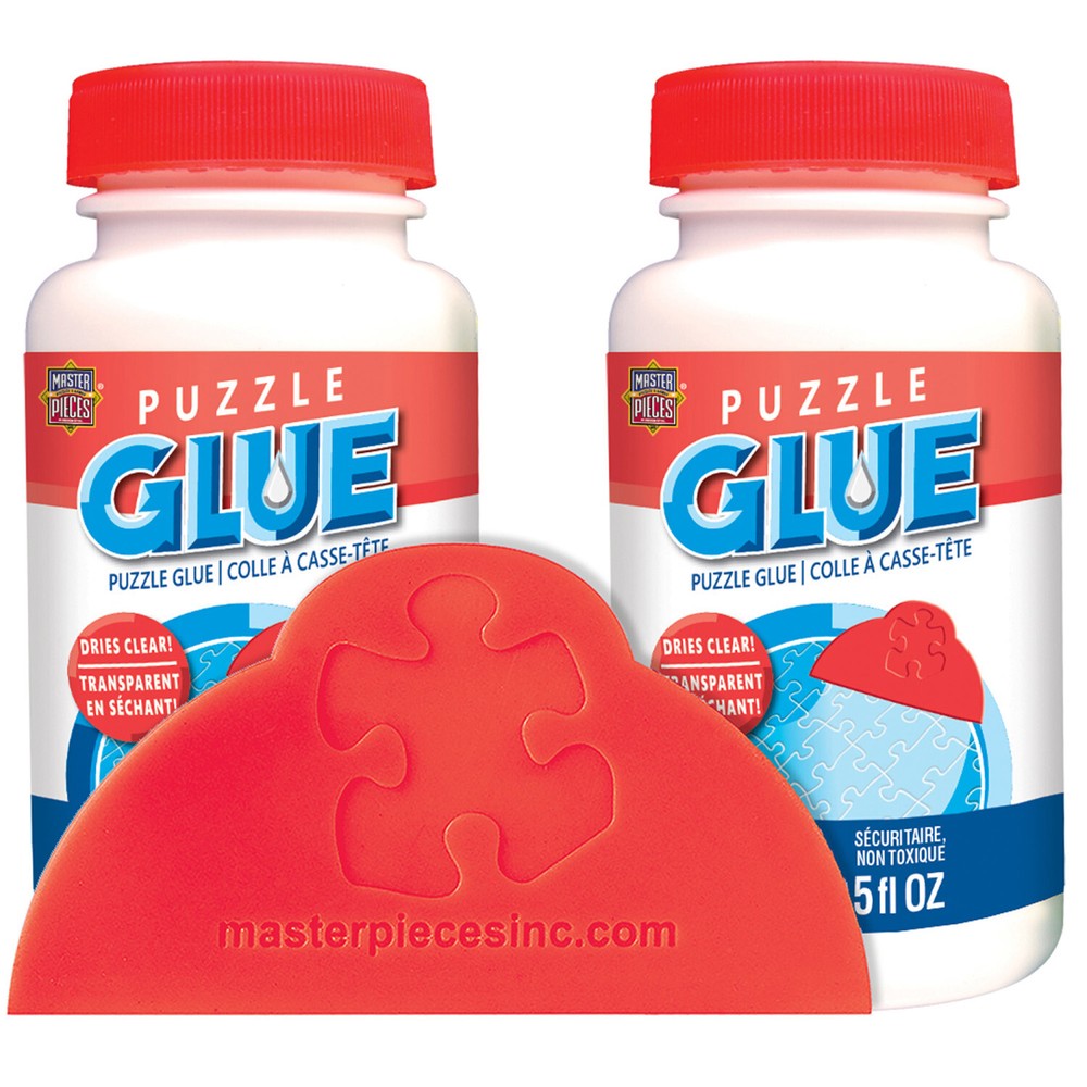MasterPieces - Jigsaw Puzzle Glue 2-Pack with Applicator