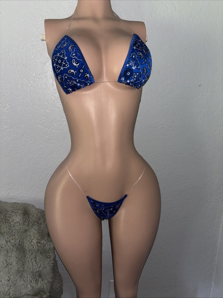 Exotic Dancewear Micro Bikini Thong Set