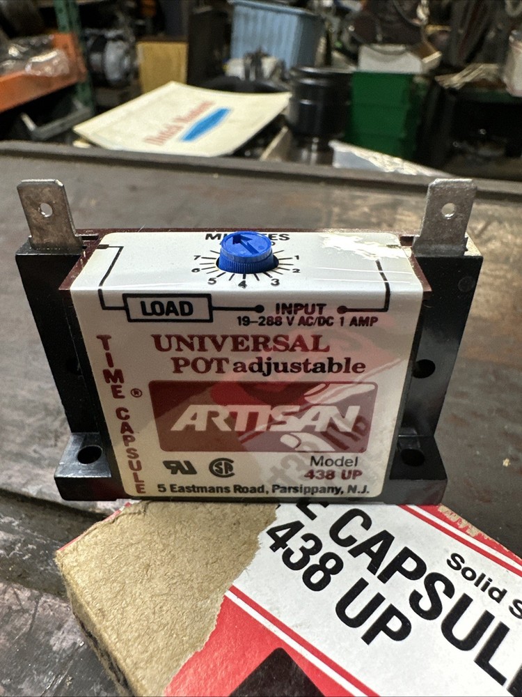 438UP 0-8min Artisan Solid State Timer Universal Pot Adjustable Time Capsule