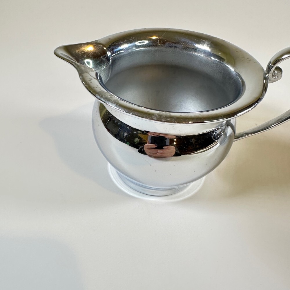 Farberware Teapot with Cream and Sugar Holders Vintage