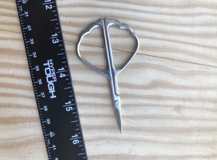 Small Scissors for Grooming - Beard, Ear, Eyebrows, Moustache, Nose Trimming