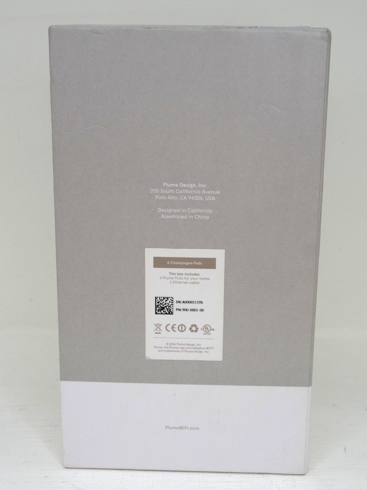 PLUME ADAPTIVE WIFI EXTENDER RANGE EXTENDING PODS 6PCS SET 6 A1A